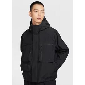 NEW $250 NIKE SPORTSWEAR TECH SUPER-LIGHTWEIGHT JACKET BLACK HJ2944-010 SZ XS